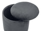 Pri Grey Storage Ottoman