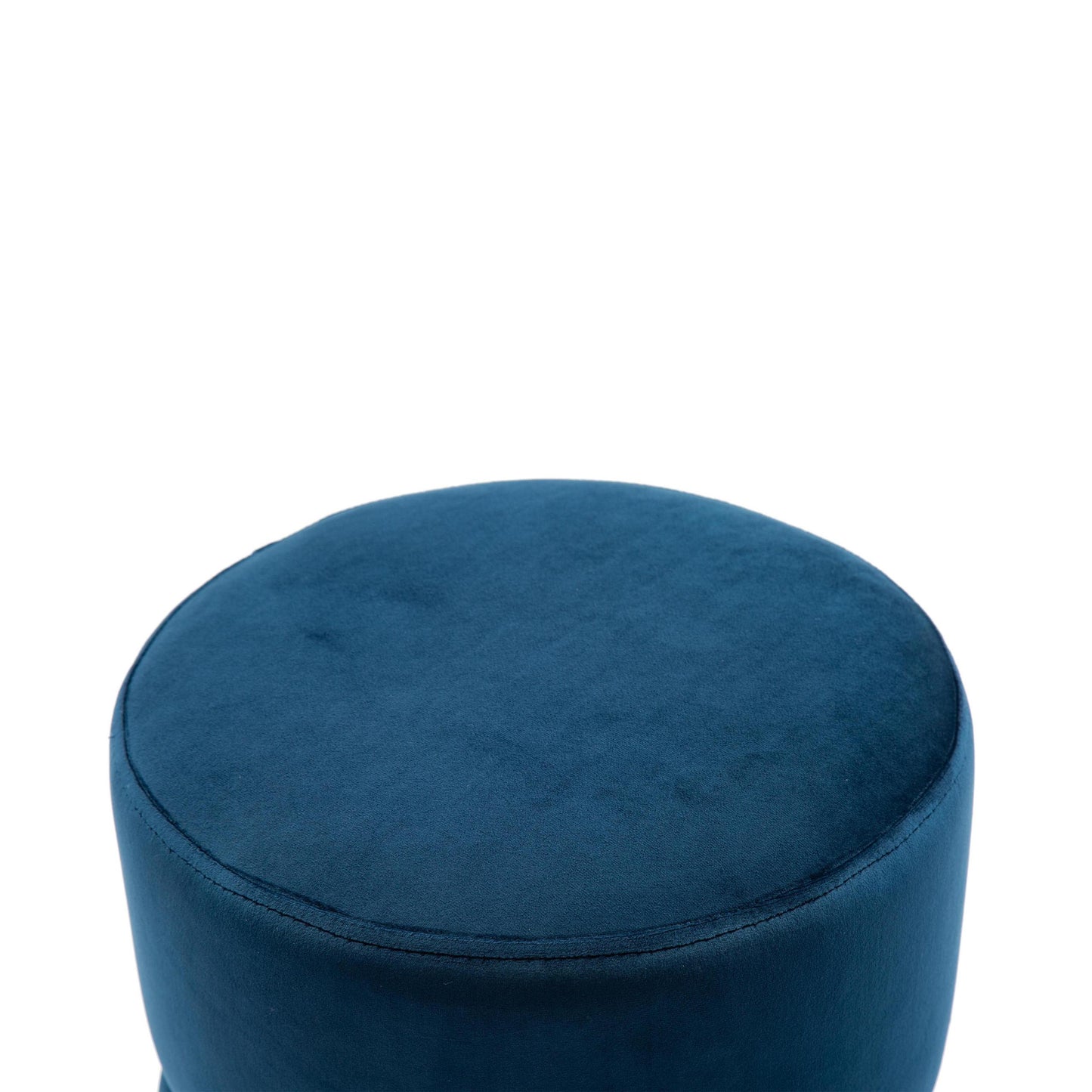 Yamma Navy Velvet Ottoman