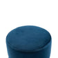 Yamma Navy Velvet Ottoman
