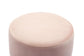 Yamma Blush Velvet Ottoman