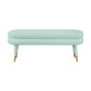 Betty Mint Green Velvet Bench