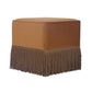 Fenn Turmeric Yellow Velvet Ottoman