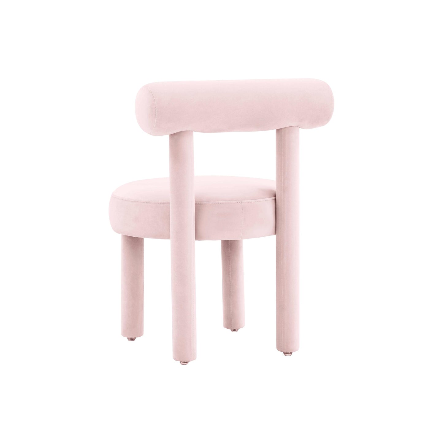 Carmel Blush Velvet Chair