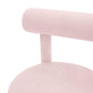 Carmel Blush Velvet Chair