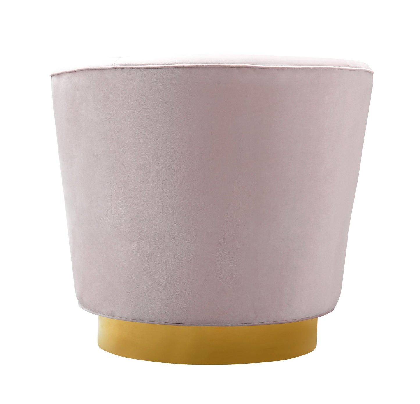 Noah Blush Velvet Swivel Chair