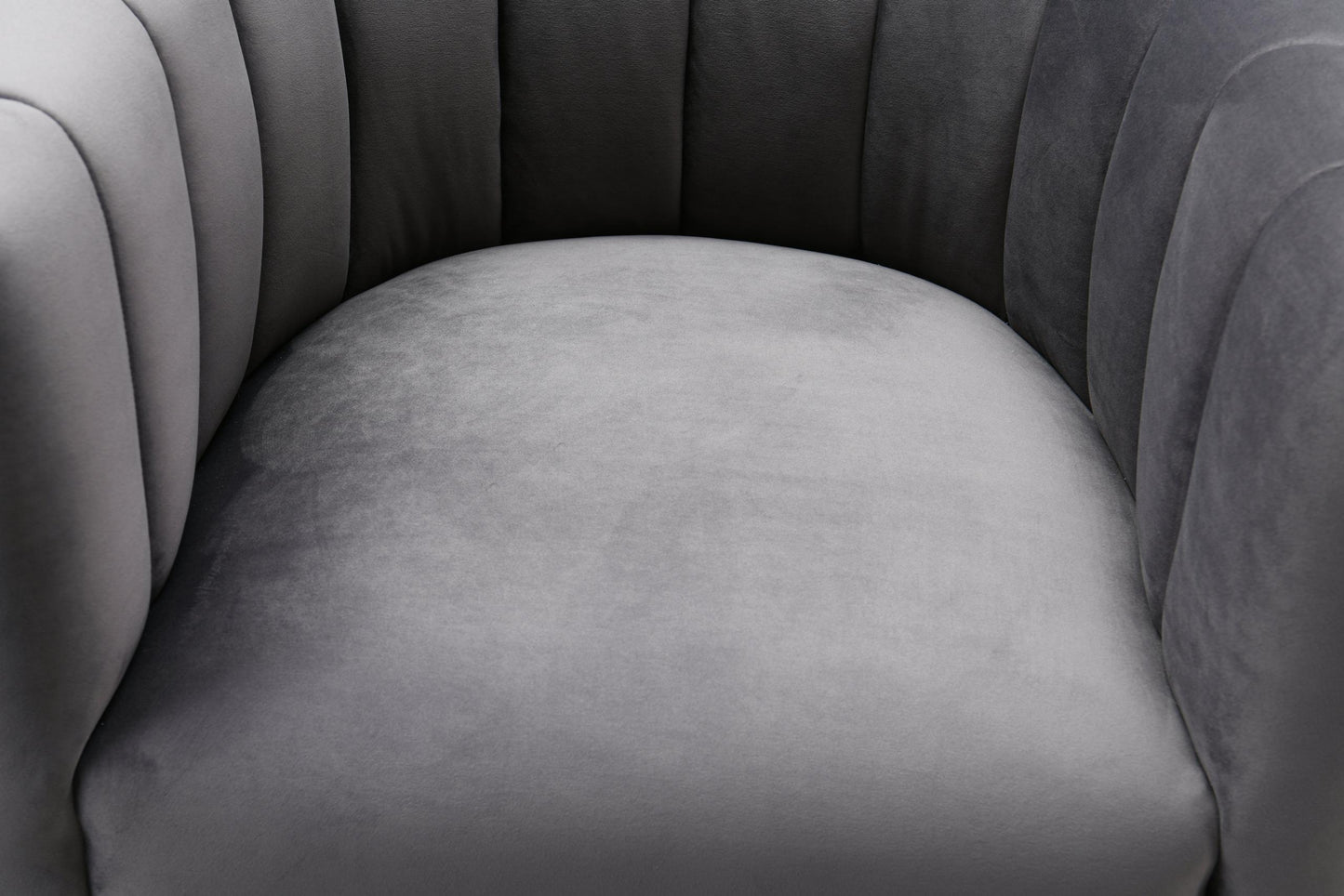 Magnolia Grey Velvet Chair