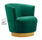 Noah Green Swivel Chair