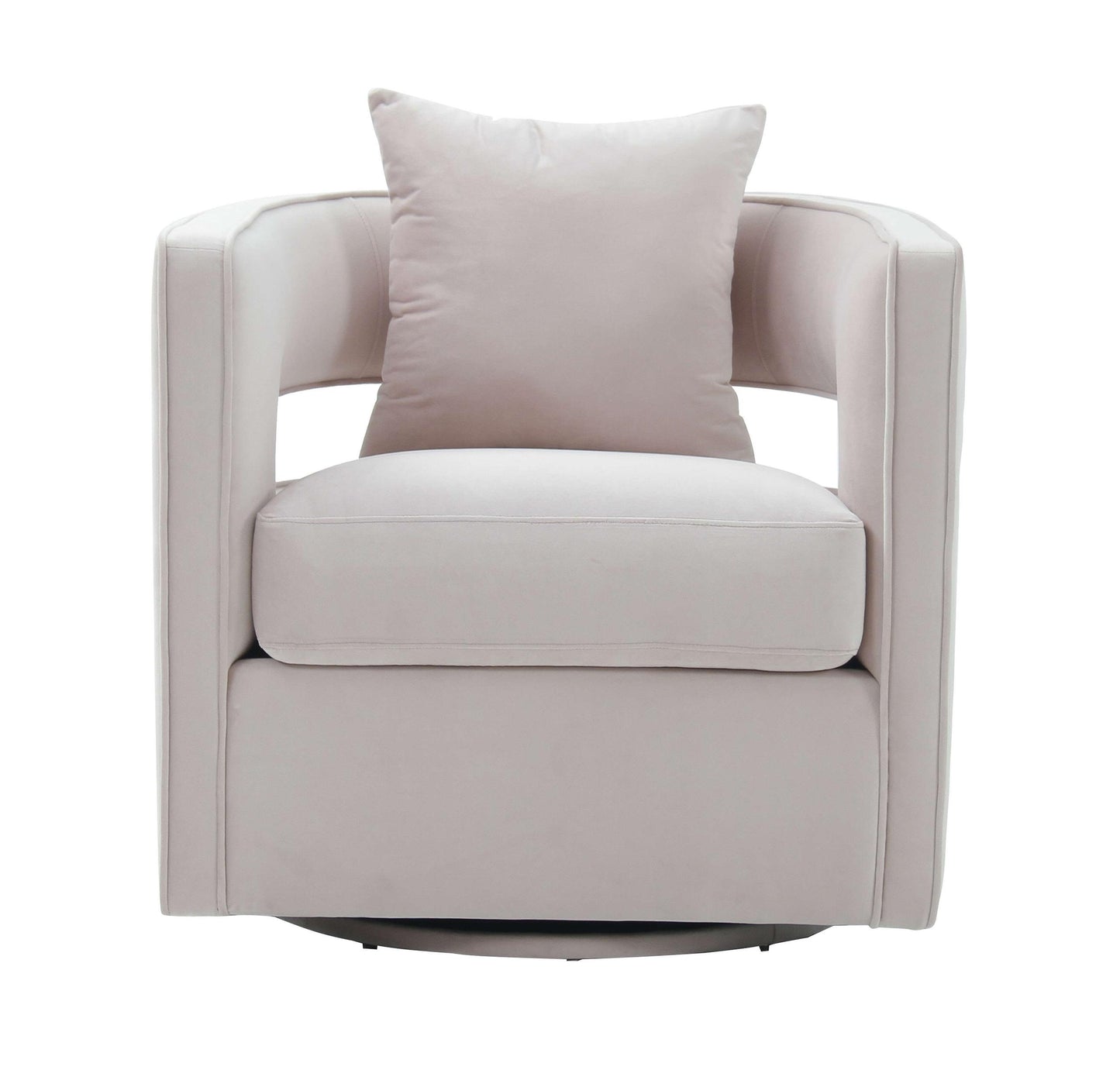 Kennedy Blush Swivel Chair