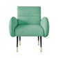 Babe Mint Green Velvet Chair
