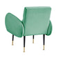 Babe Mint Green Velvet Chair