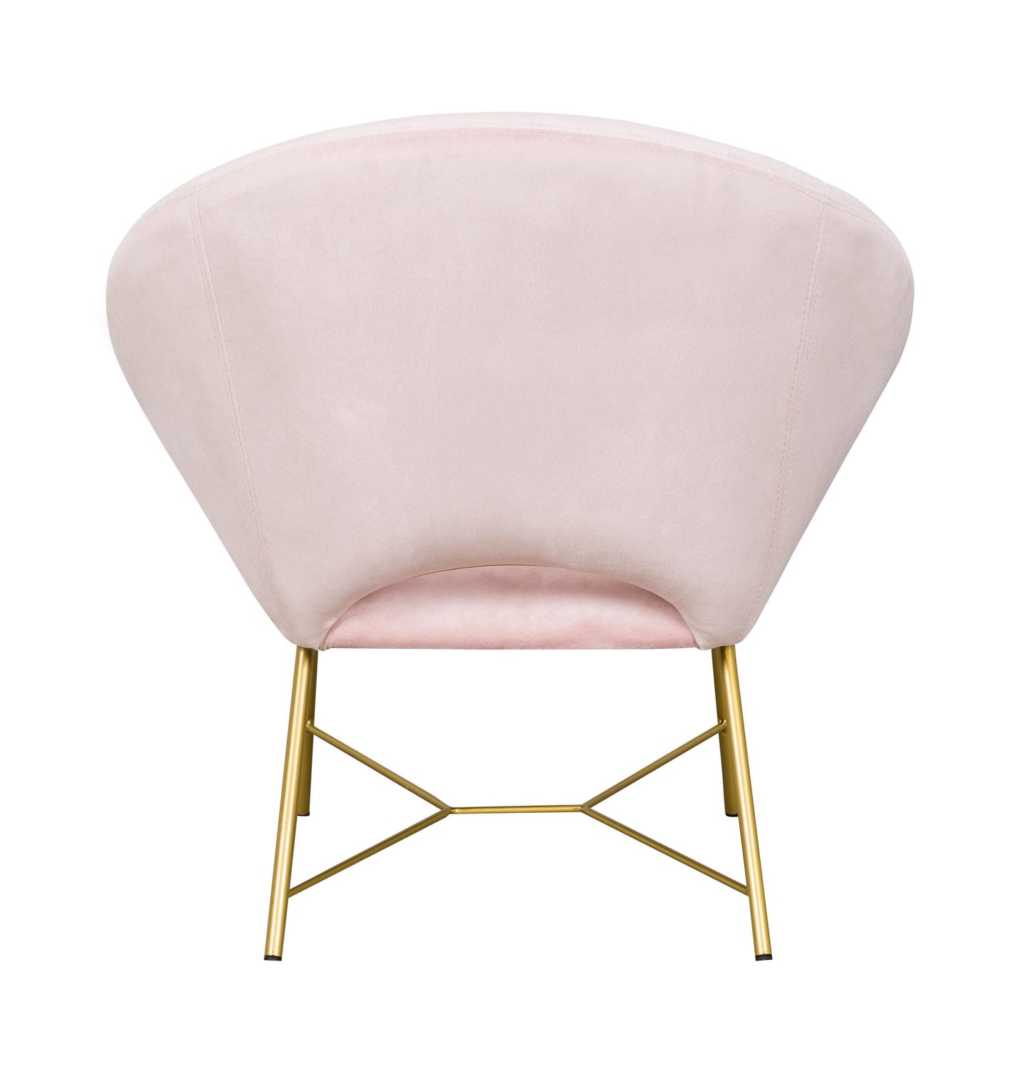Nolan Blush Velvet Chair