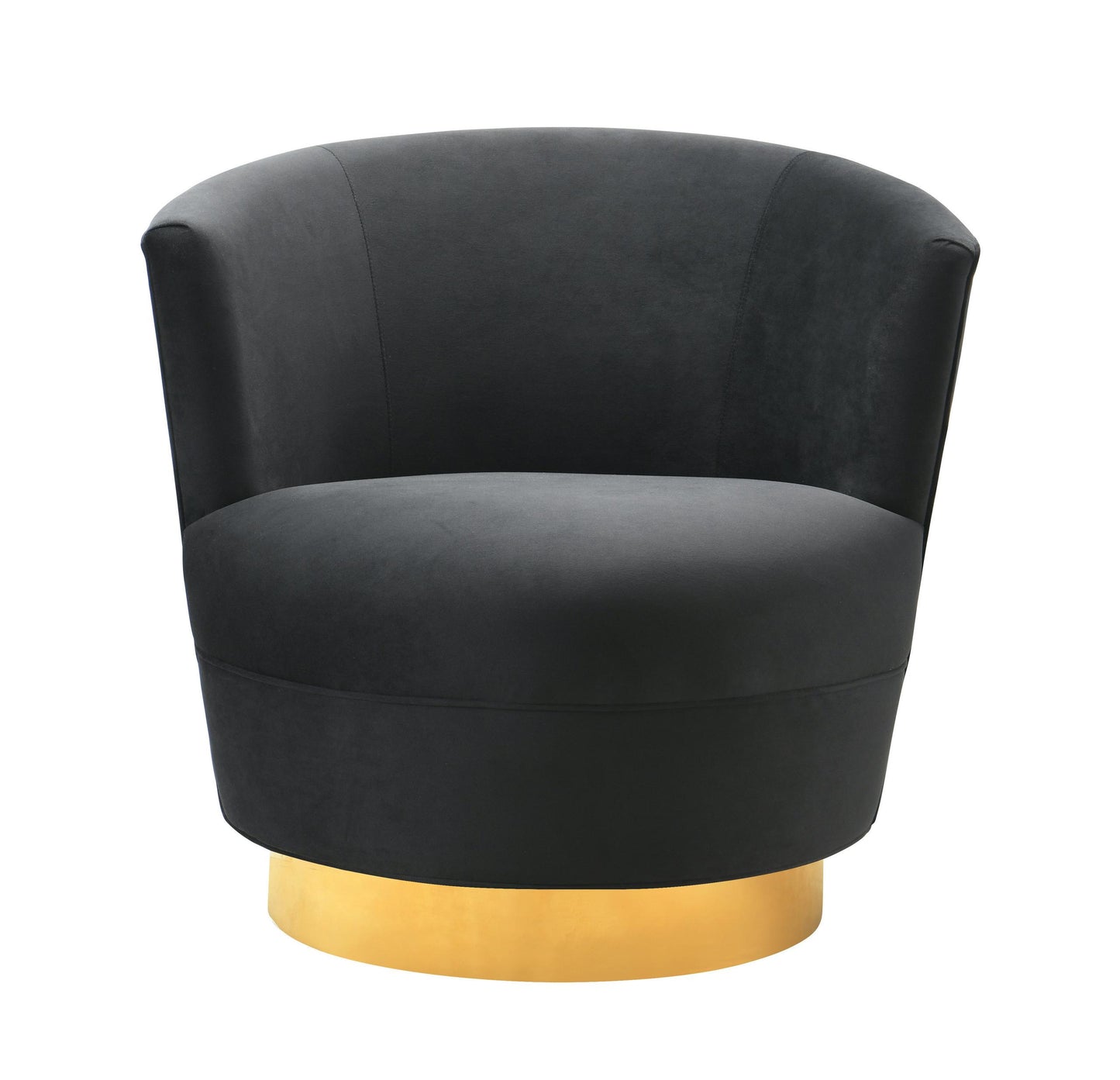 Noah Black Swivel Chair