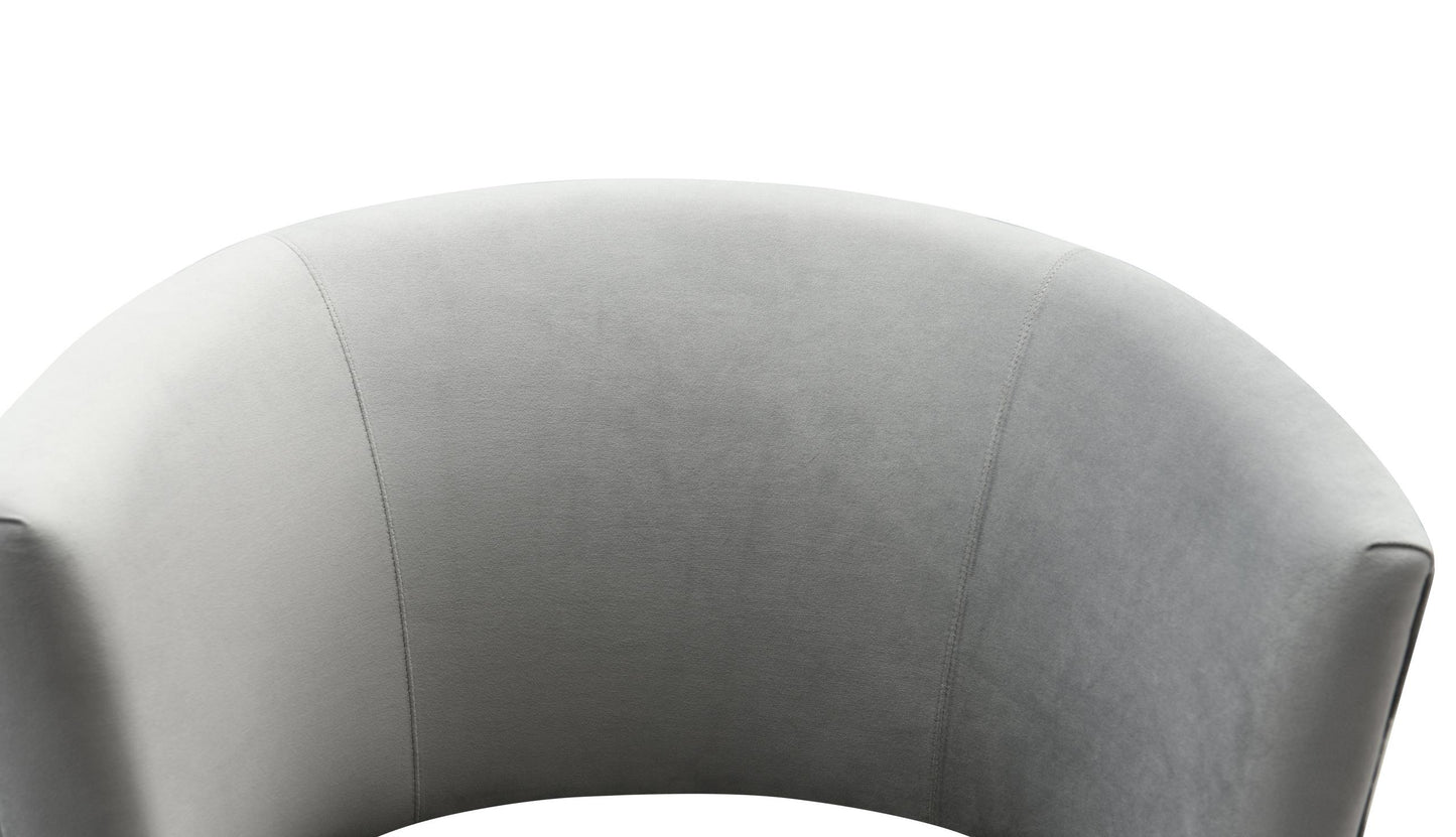 Noah Grey Swivel Chair