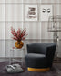 Noah Black Swivel Chair