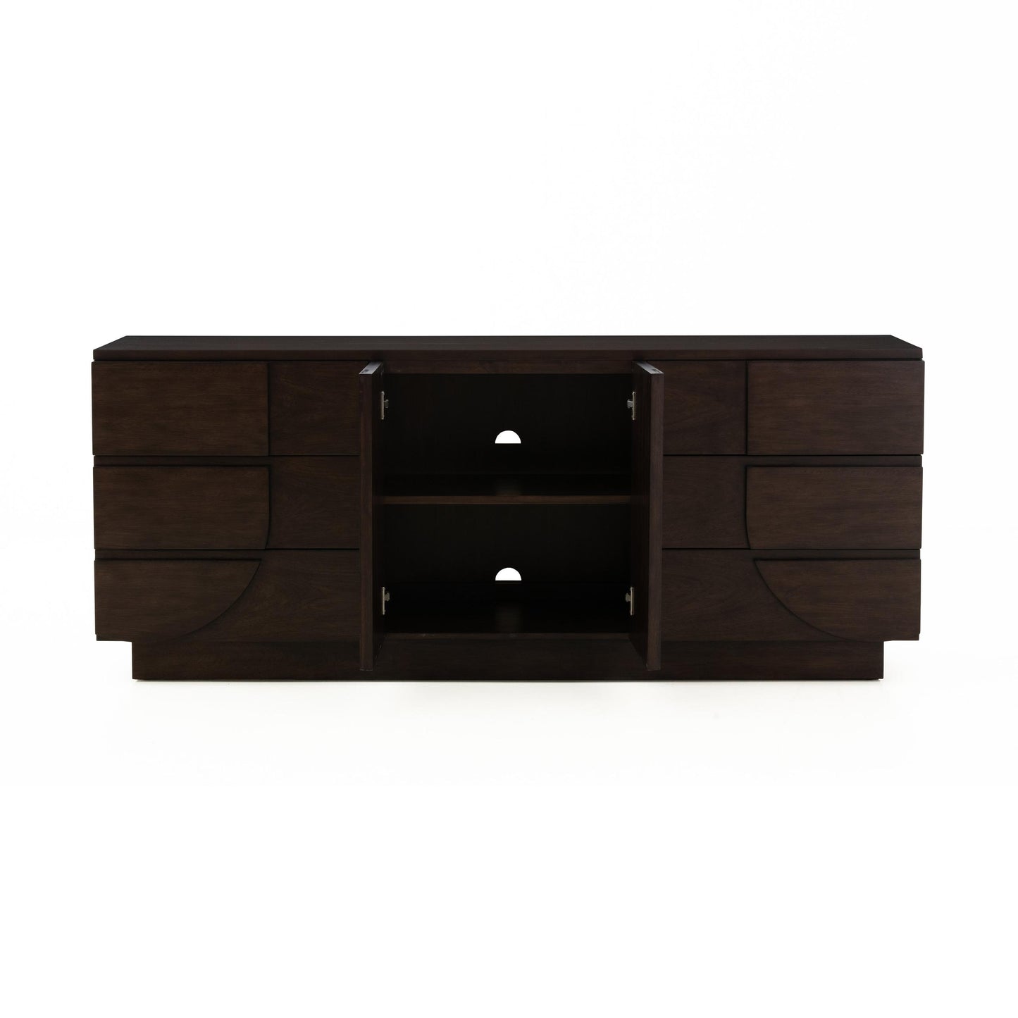 Simone Chocolate Brown Credenza