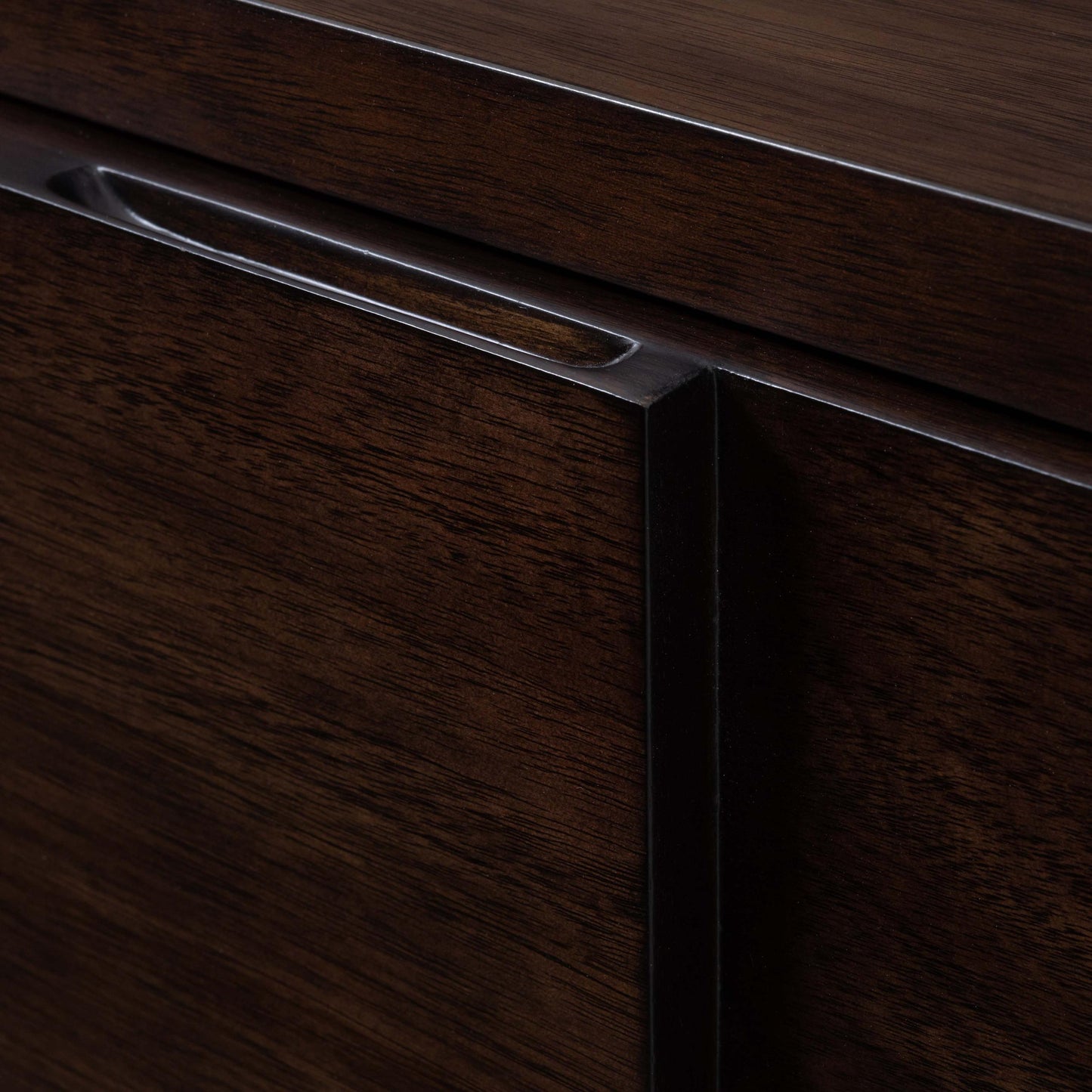 Simone Chocolate Brown Credenza