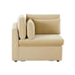 Jessie Champagne Velvet Modular Corner Chair