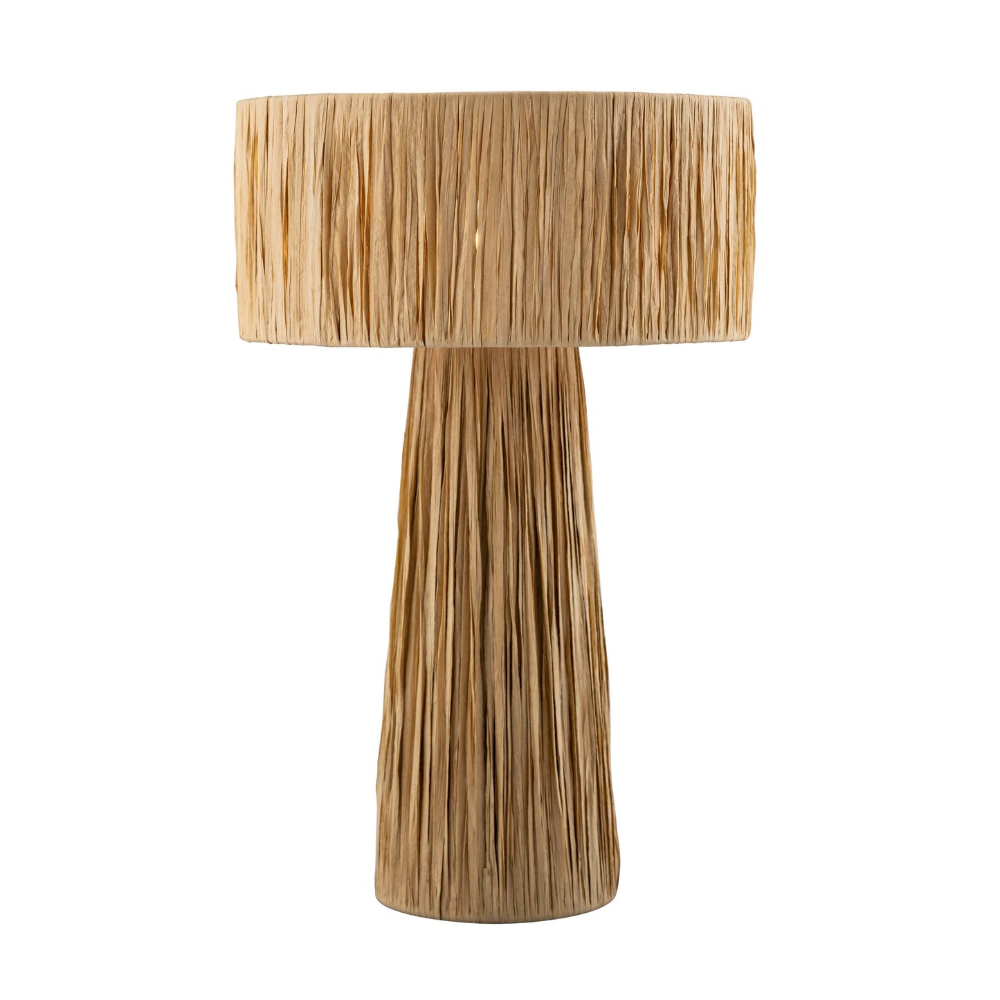 Shelby Raffia Natural Table Lamp