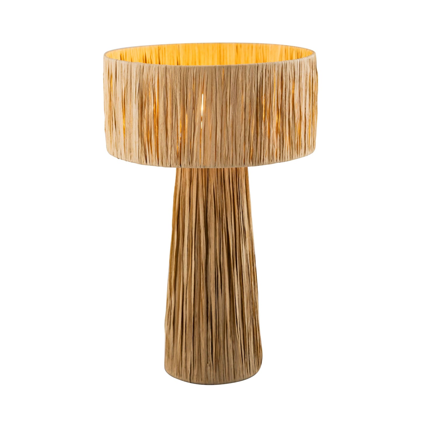 Shelby Raffia Natural Table Lamp