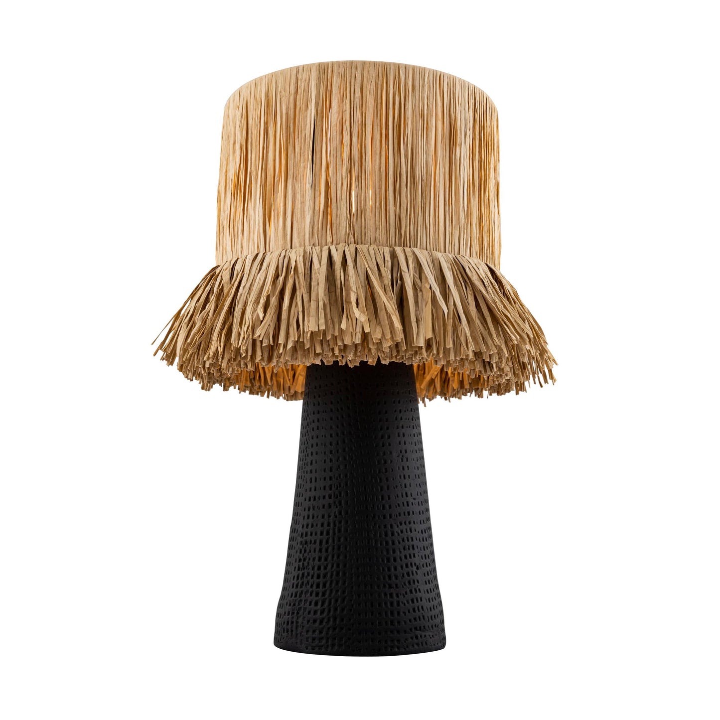 Amira Raffia Natural Table Lamp