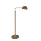 Sheldon Floor Lamp Aged Brass
