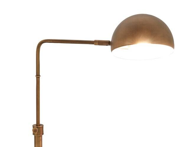 Sheldon Floor Lamp Aged Brass