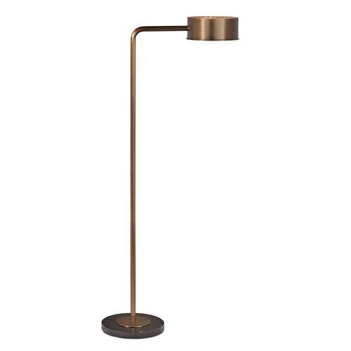 Bryson Floor Lamp Aged Brass