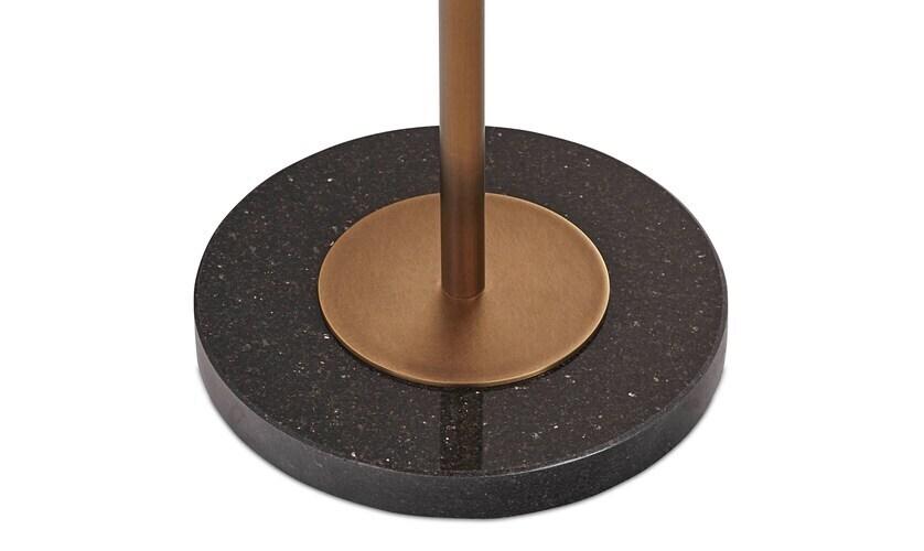 Bryson Floor Lamp Aged Brass