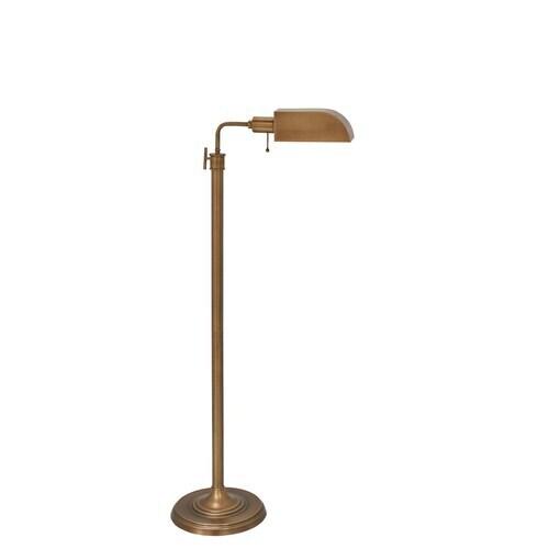 Simone Floor Lamp Aged Brass