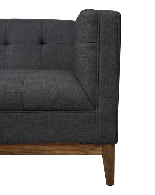 Gavin Grey Linen Sofa