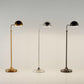 Sheldon Floor Lamp Aged Brass