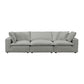 Cali Slate Modular 3 Piece Sofa