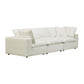 Cali Natural Modular 3 Piece Sofa