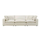 Cali Natural Modular 3 Piece Sofa