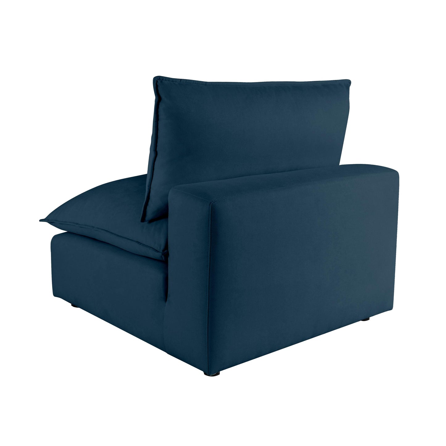 Cali Navy Armless Chair