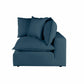 Cali Navy Corner Chair