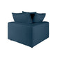 Cali Navy Corner Chair