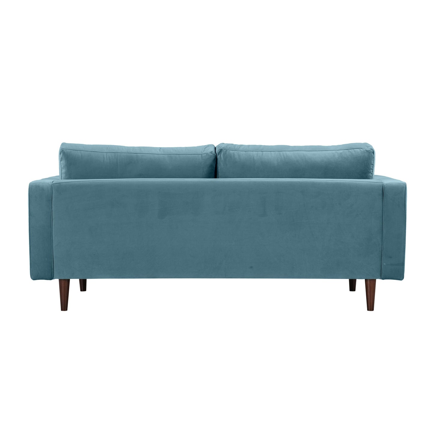 Cave Dusty Blue Velvet Loveseat