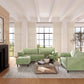 Cave Sage Green Velvet Sectional