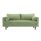 Cave Sage Green Velvet Loveseat
