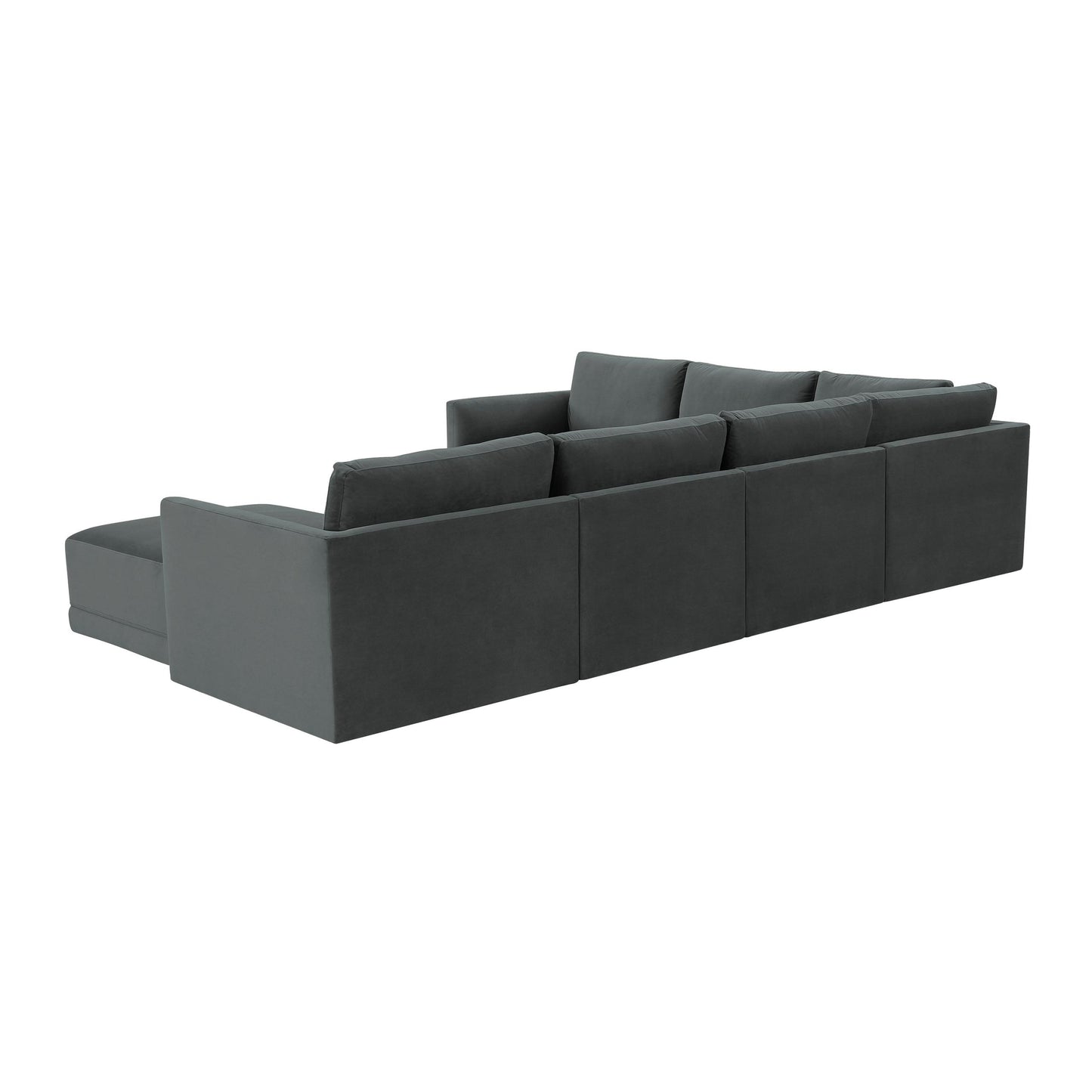 Willow Charcoal Modular 7 Piece Large Chaise Sectional