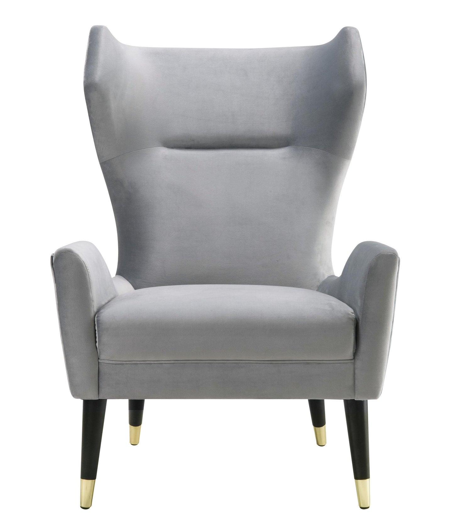 Logan Grey Velvet Chair