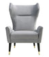 Logan Grey Velvet Chair