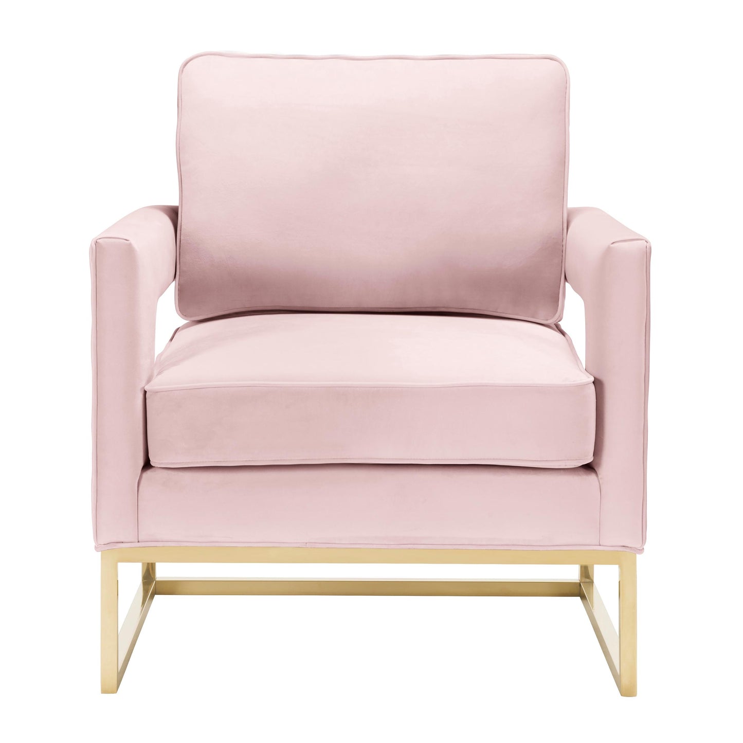 Avery Blush Velvet Chair