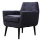 Clyde Navy Linen Chair