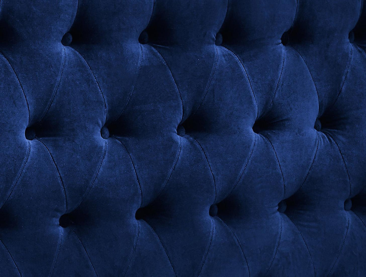 Finley Blue Velvet Bed in King