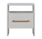 Libre White Nightstand