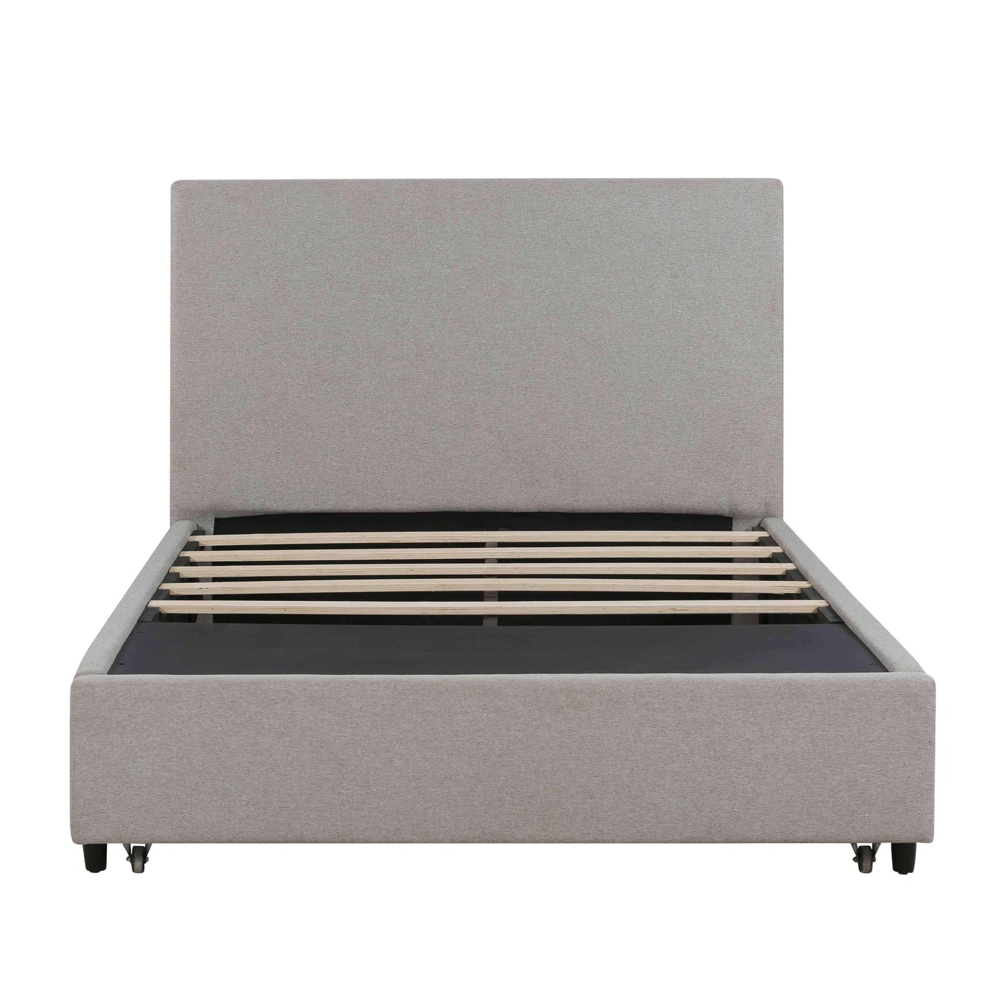 Edgar Grey Storage Bed in King