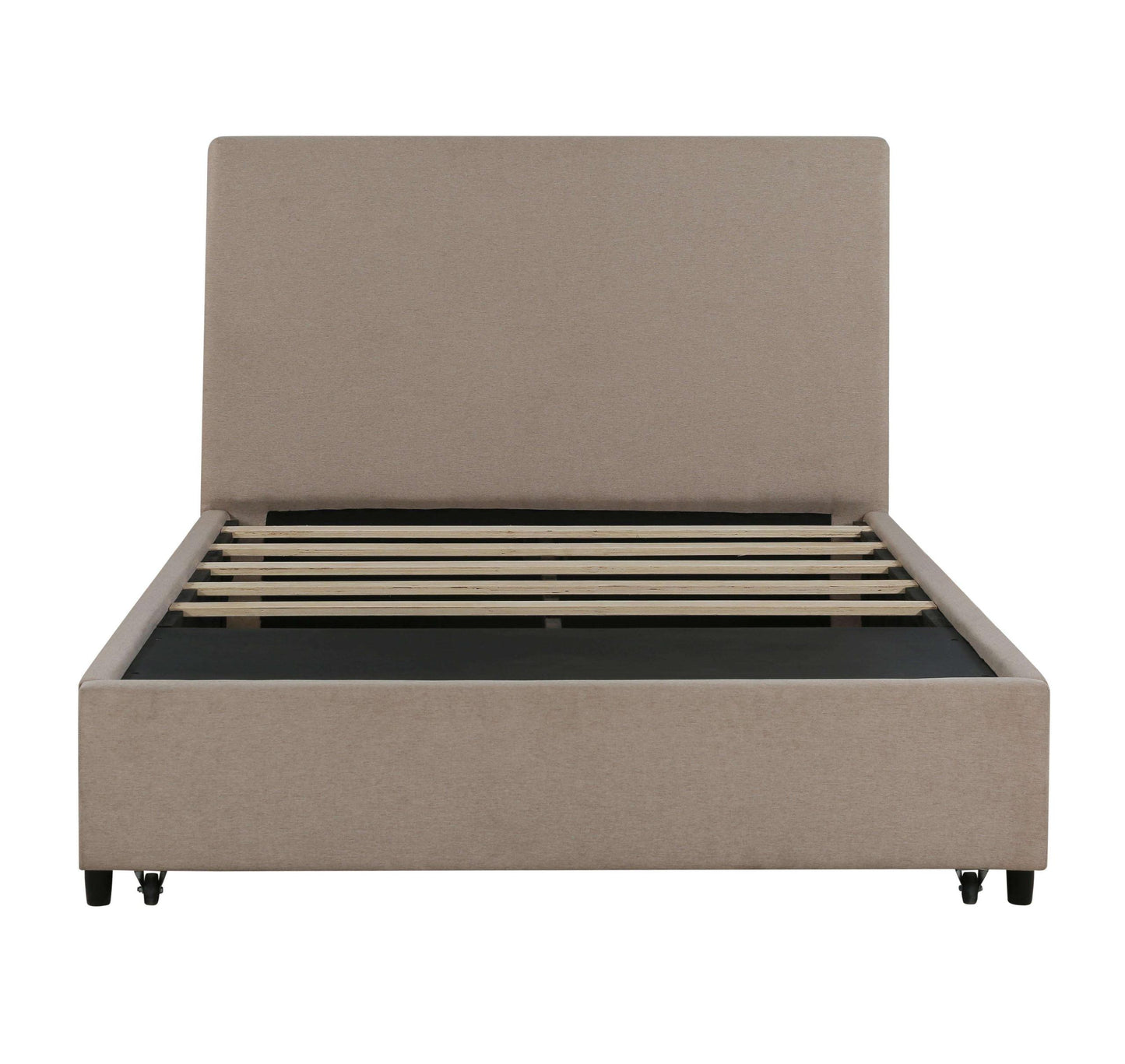 Edgar Beige Storage Bed in King