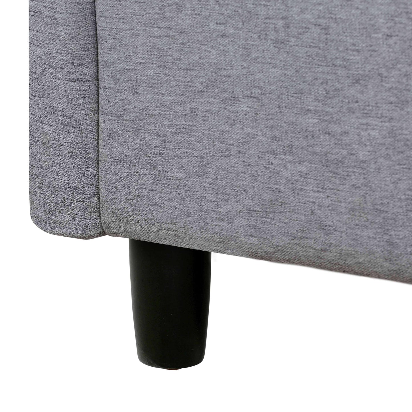 Edgar Grey Storage Bed in King